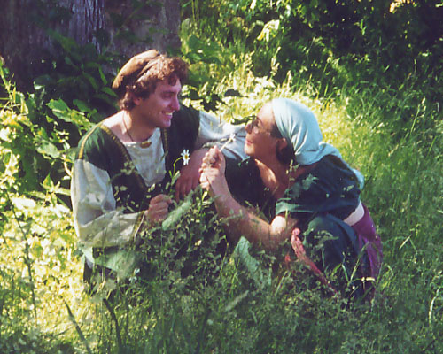 Hraban und Anna im Grünen