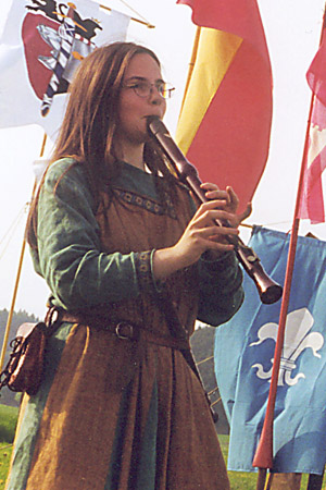 Anna mit Flöte